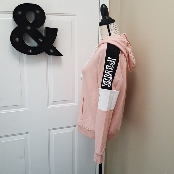 SOLD! VS PINK Full Zip Hoodie Jacket - Picture 3 of 7